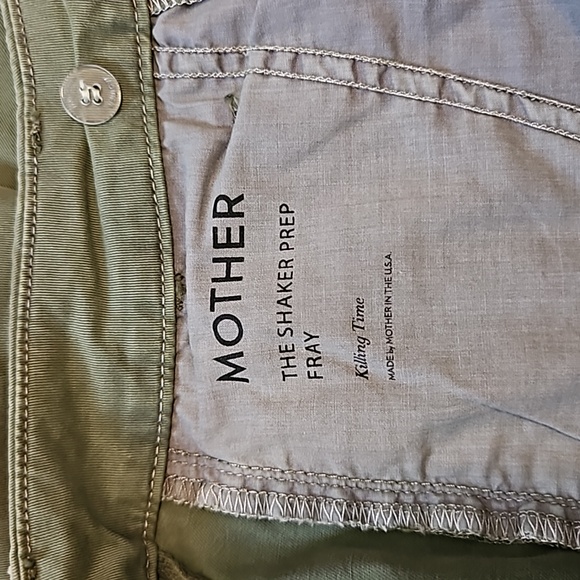 MOTHER Denim Shaker Prep Fray In Killing Time Size 25 - Picture 11 of 11